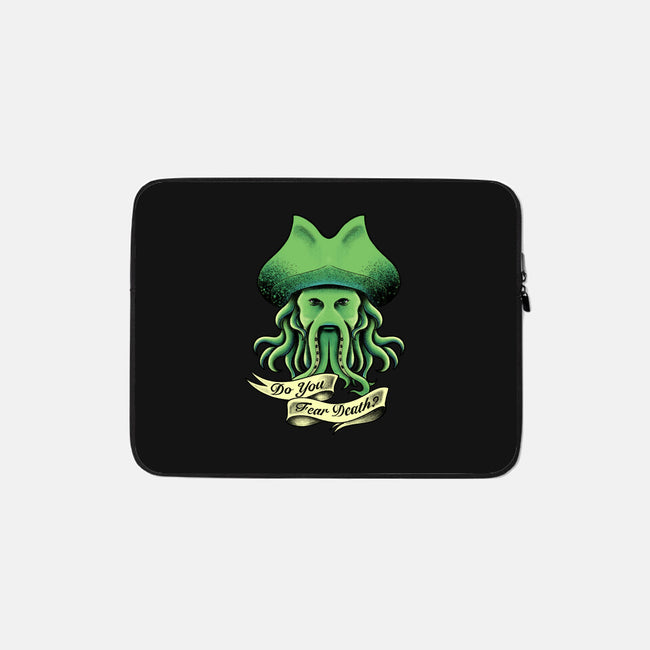 Do You Fear Death-none zippered laptop sleeve-FunkVampire