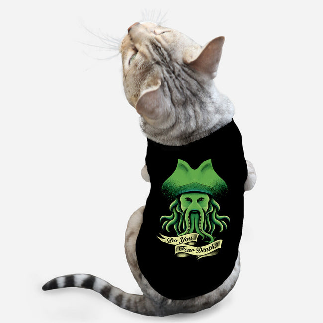 Do You Fear Death-cat basic pet tank-FunkVampire