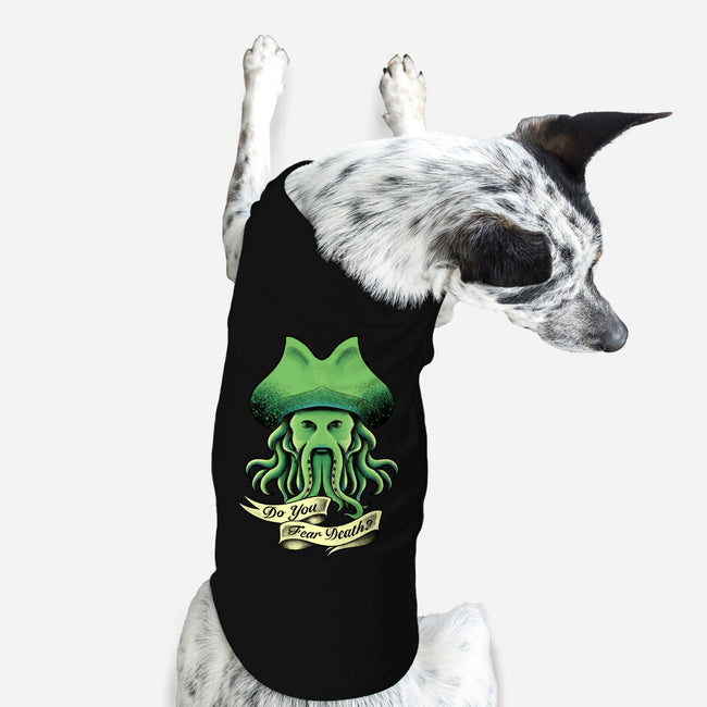 Do You Fear Death-dog basic pet tank-FunkVampire