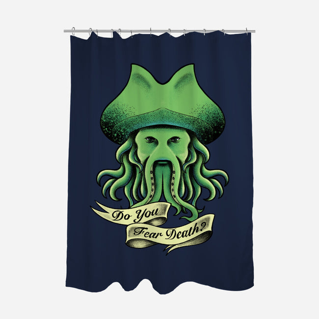 Do You Fear Death-none polyester shower curtain-FunkVampire