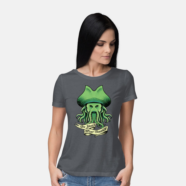 Do You Fear Death-womens basic tee-FunkVampire
