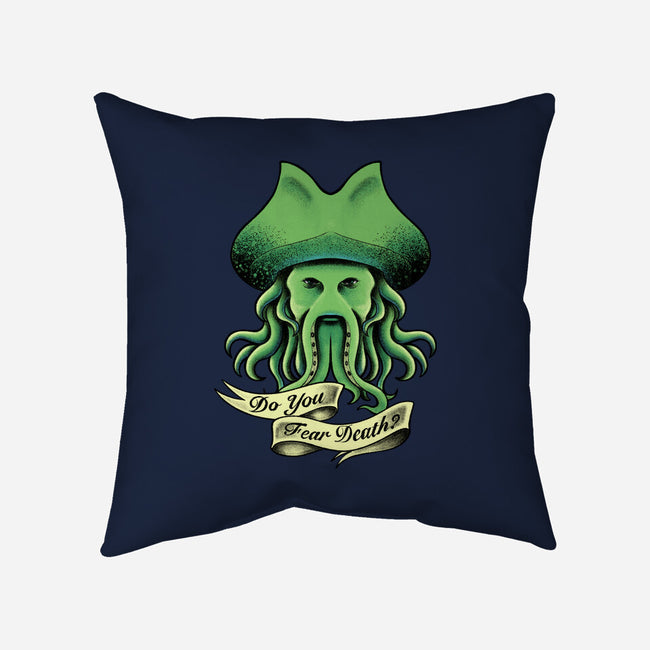 Do You Fear Death-none removable cover w insert throw pillow-FunkVampire