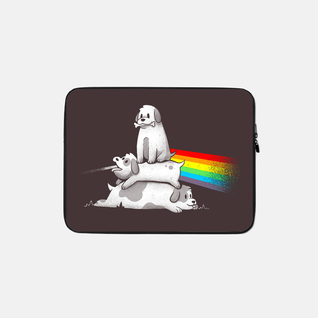 Bark Side Of The Moon-none zippered laptop sleeve-eduely