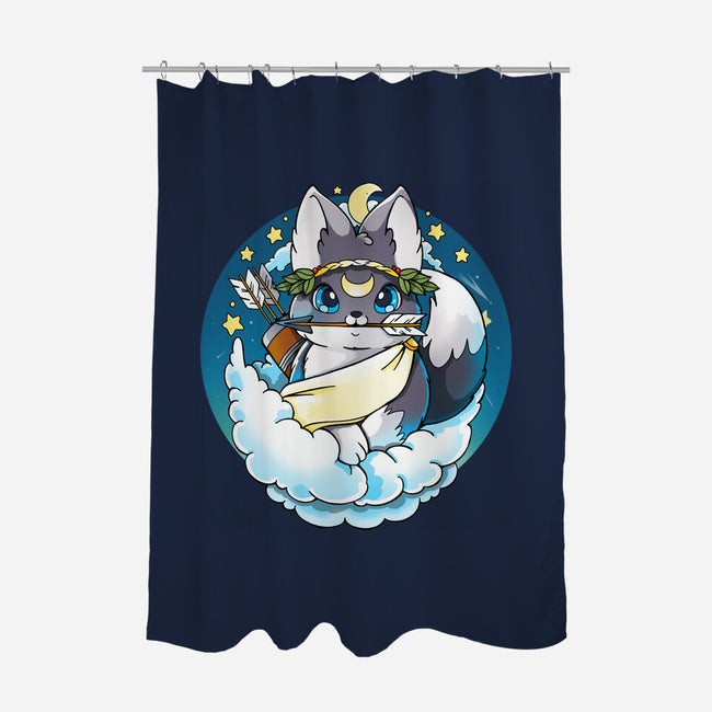 Artemis-none polyester shower curtain-Vallina84