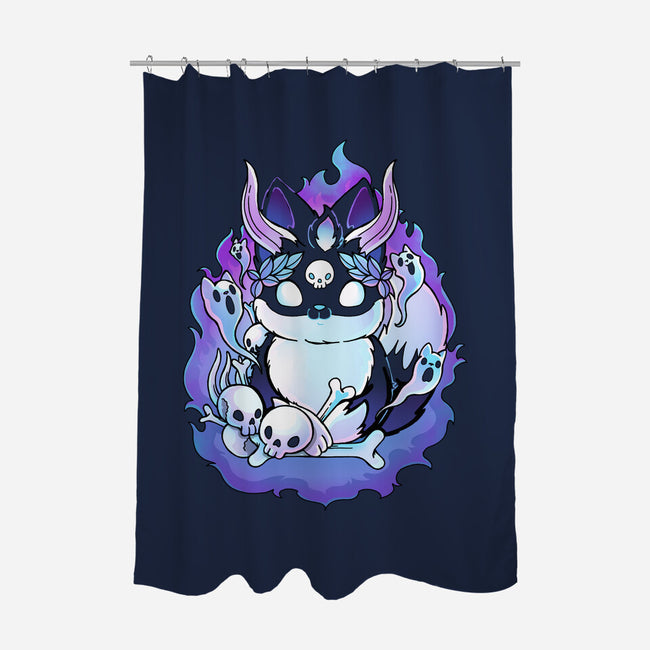 Hades-none polyester shower curtain-Vallina84
