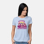 We're Making Rainbows-womens basic tee-kg07