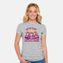 We're Making Rainbows-womens fitted tee-kg07