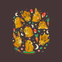 Jackalope-none removable cover w insert throw pillow-Vallina84