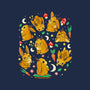 Jackalope-none removable cover w insert throw pillow-Vallina84