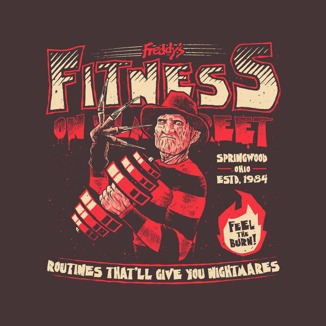 Freddy's Fitness-none polyester shower curtain-teesgeex