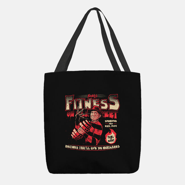 Freddy's Fitness-none basic tote bag-teesgeex