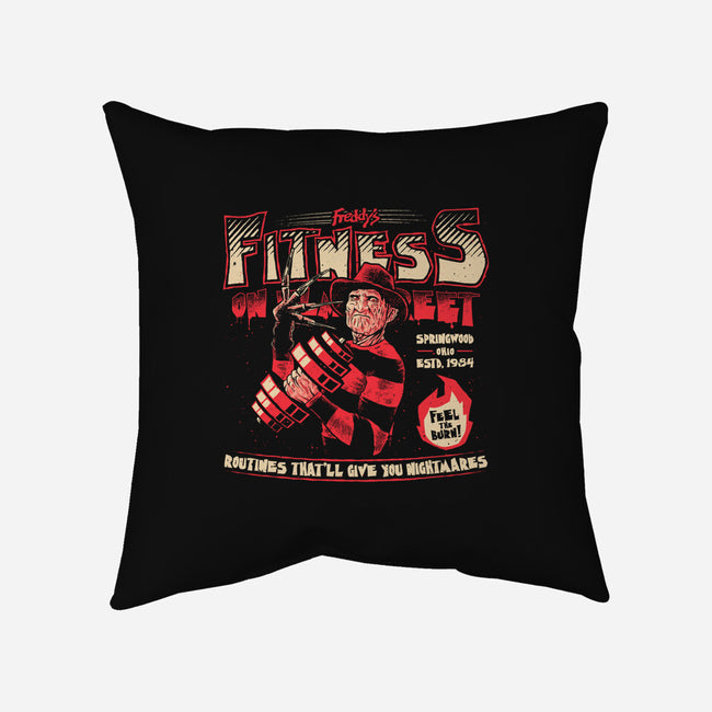Freddy's Fitness-none removable cover w insert throw pillow-teesgeex