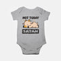 Sorry Satan-baby basic onesie-turborat14