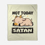 Sorry Satan-none fleece blanket-turborat14