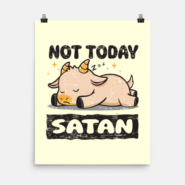 Sorry Satan-none matte poster-turborat14