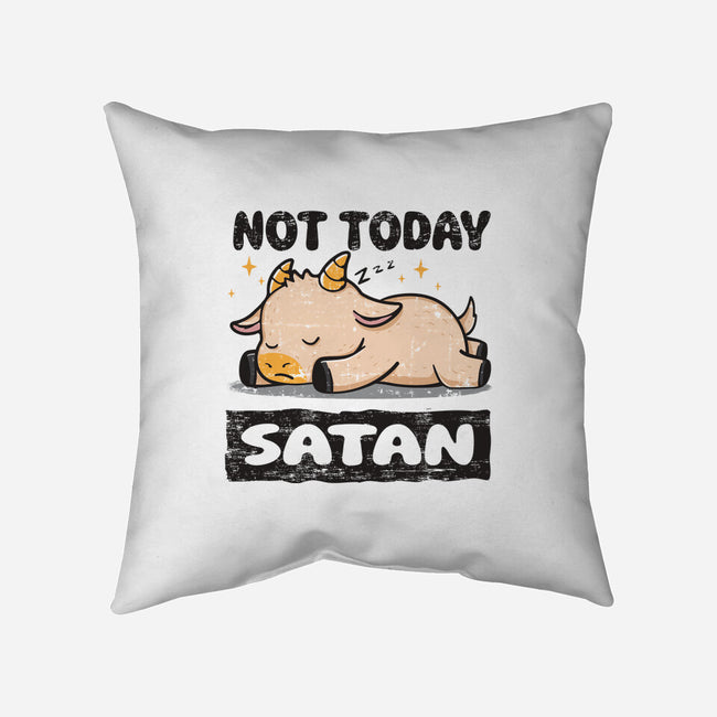 Sorry Satan-none removable cover w insert throw pillow-turborat14
