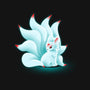 Cute Kitsune-none glossy sticker-erion_designs