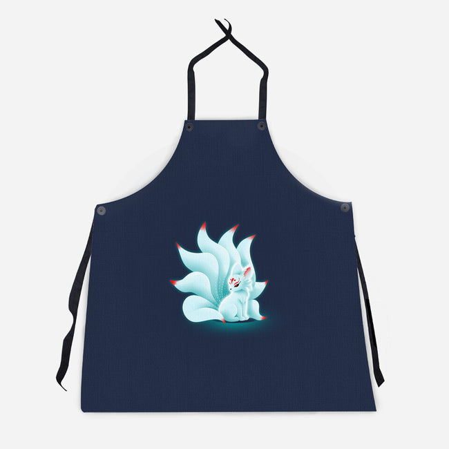 Cute Kitsune-unisex kitchen apron-erion_designs
