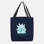Cute Kitsune-none basic tote bag-erion_designs
