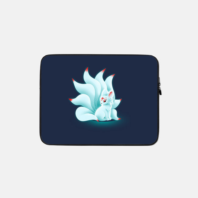 Cute Kitsune-none zippered laptop sleeve-erion_designs