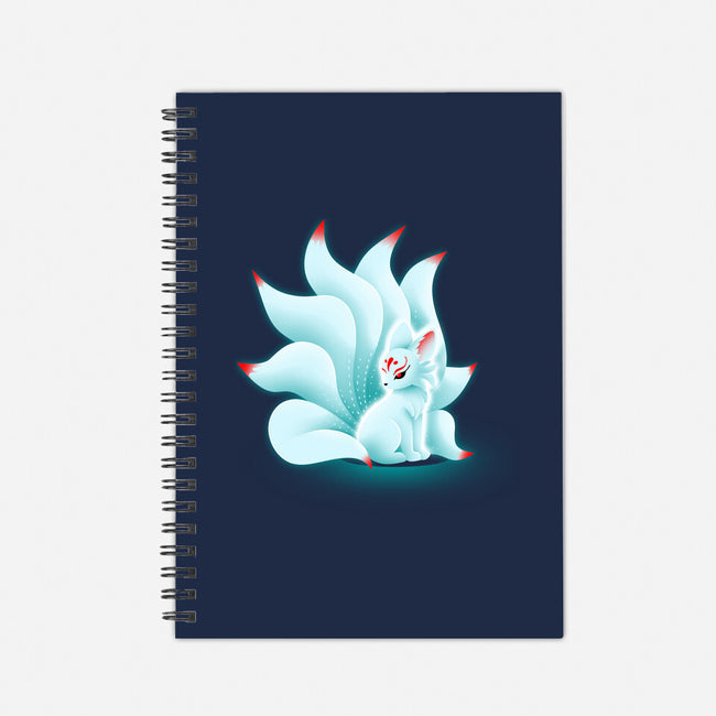 Cute Kitsune-none dot grid notebook-erion_designs