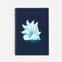 Cute Kitsune-none dot grid notebook-erion_designs