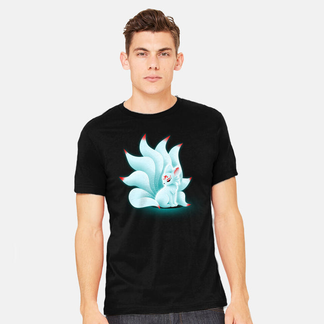 Cute Kitsune-mens heavyweight tee-erion_designs
