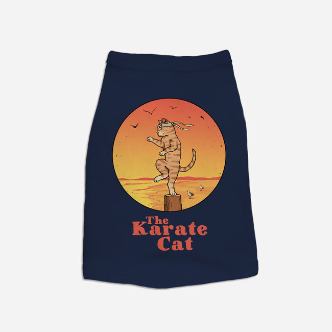 The Karate Cat-cat basic pet tank-vp021
