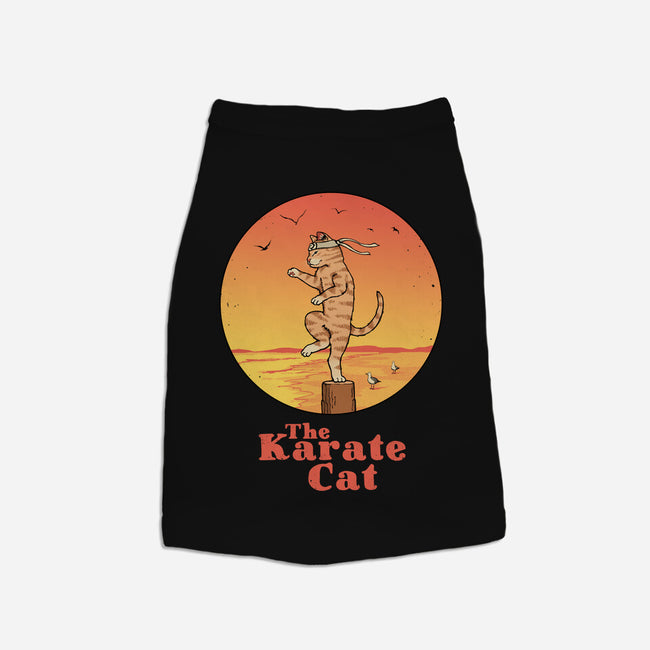 The Karate Cat-dog basic pet tank-vp021