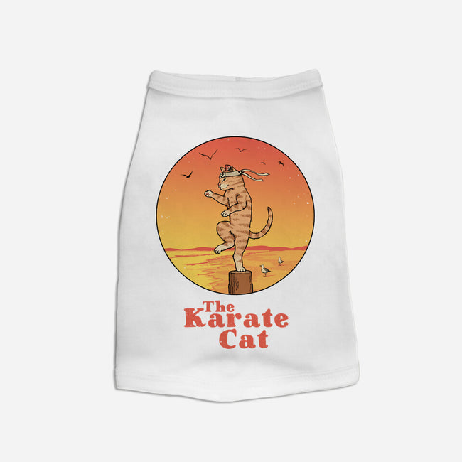 The Karate Cat-dog basic pet tank-vp021