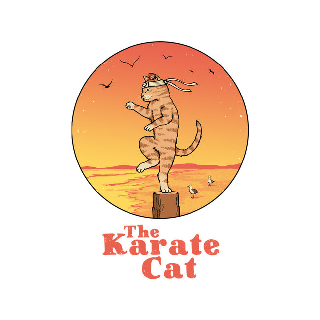 The Karate Cat-none removable cover throw pillow-vp021