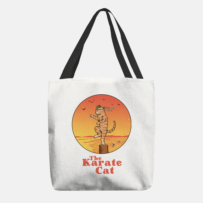 The Karate Cat-none basic tote bag-vp021