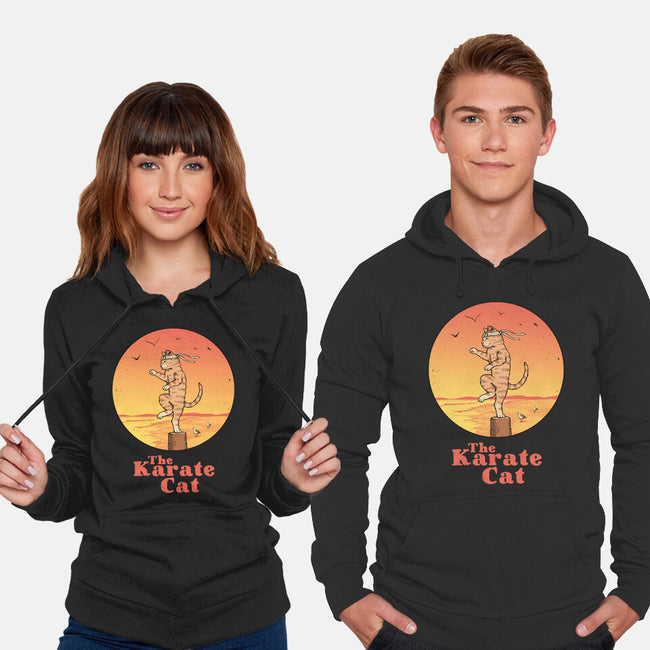 The Karate Cat-unisex pullover sweatshirt-vp021