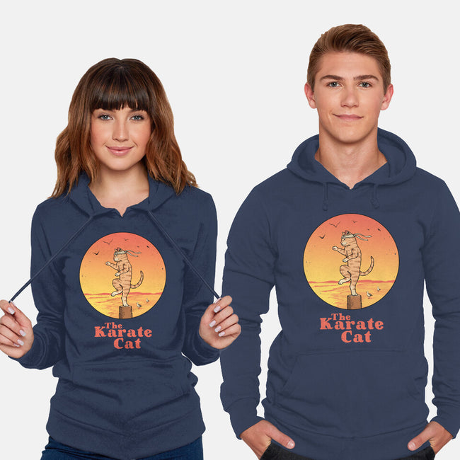 The Karate Cat-unisex pullover sweatshirt-vp021