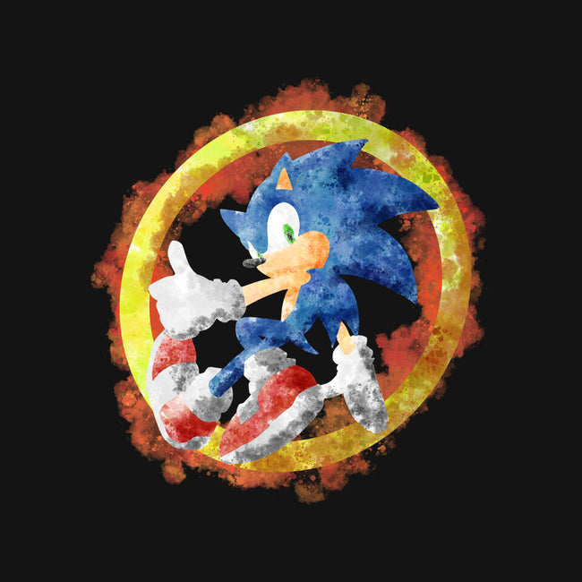 Sonic Splash-none removable cover w insert throw pillow-nickzzarto