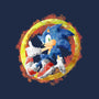 Sonic Splash-none glossy sticker-nickzzarto