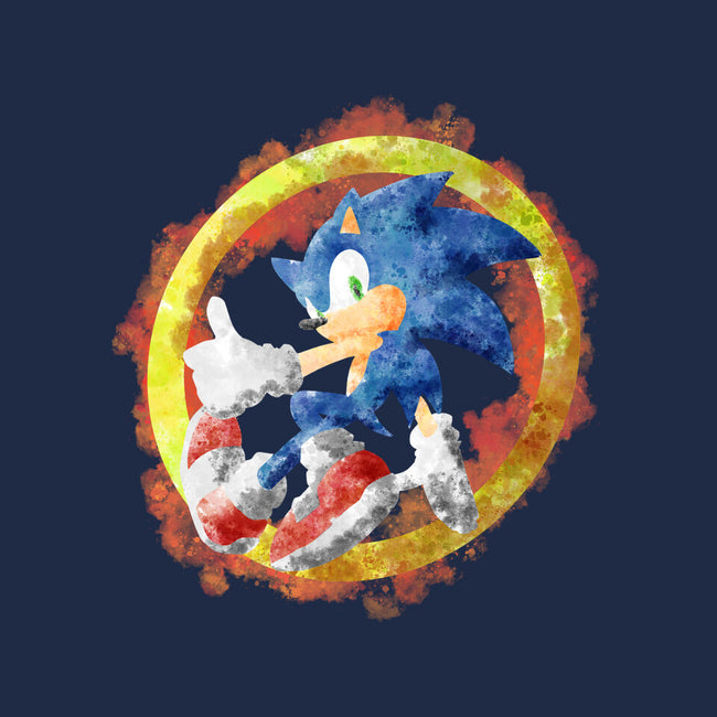 Sonic Splash-none removable cover w insert throw pillow-nickzzarto