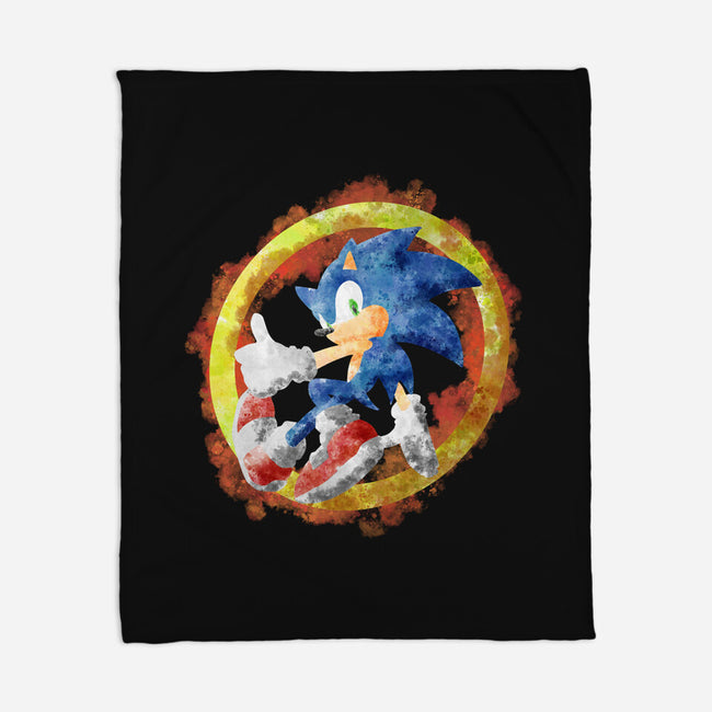 Sonic Splash-none fleece blanket-nickzzarto