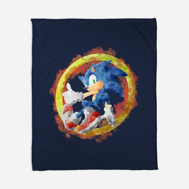 Sonic Splash-none fleece blanket-nickzzarto