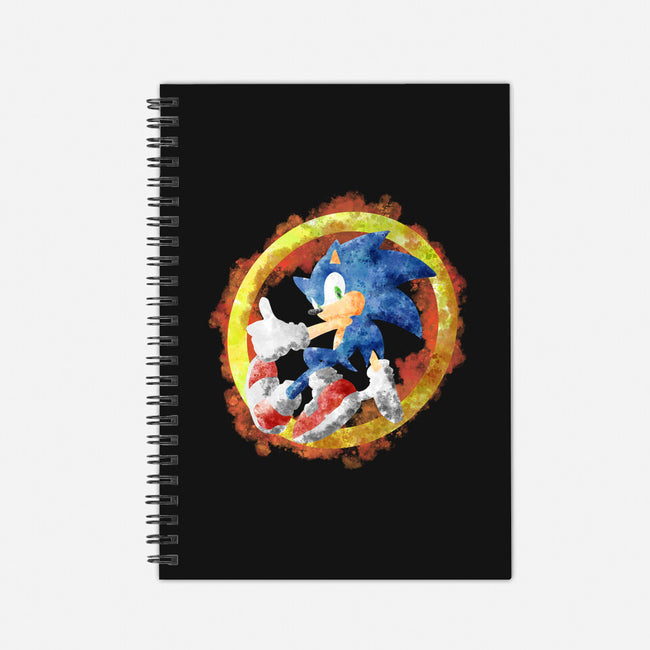 Sonic Splash-none dot grid notebook-nickzzarto
