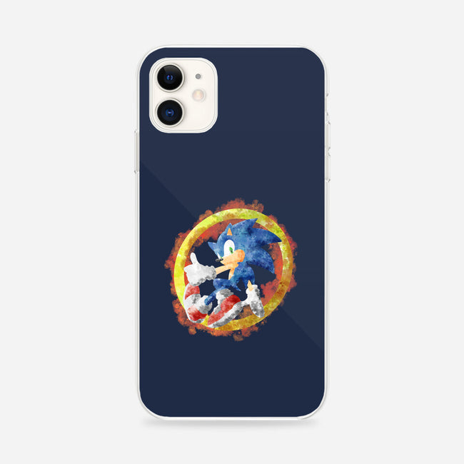 Sonic Splash-iphone snap phone case-nickzzarto