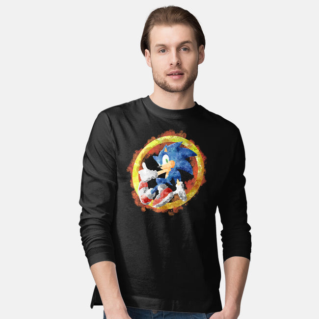 Sonic Splash-mens long sleeved tee-nickzzarto