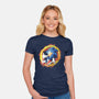 Sonic Splash-womens fitted tee-nickzzarto