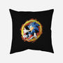 Sonic Splash-none removable cover throw pillow-nickzzarto