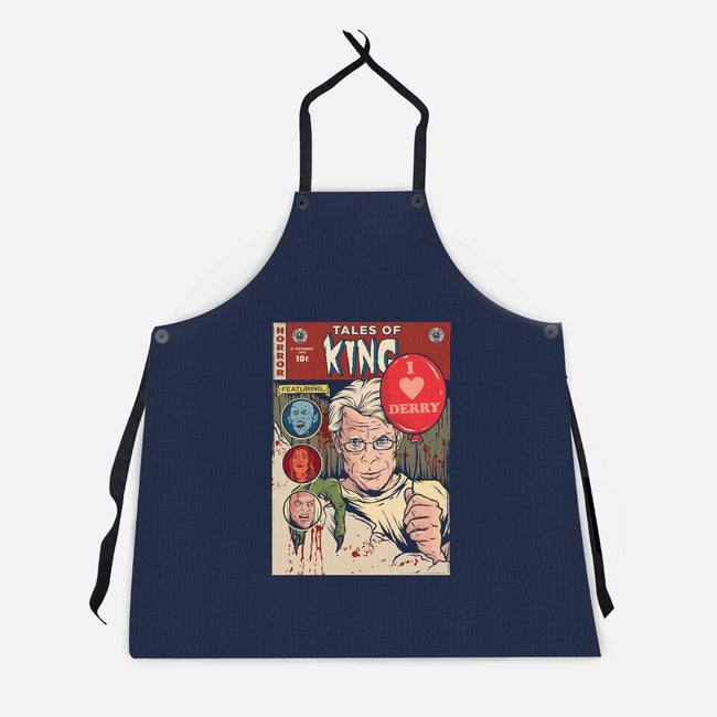 Tales Of King-unisex kitchen apron-Green Devil