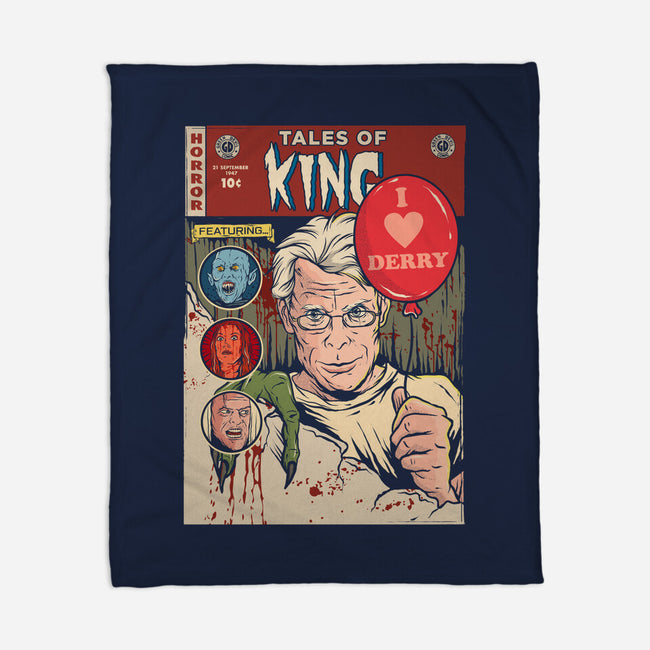 Tales Of King-none fleece blanket-Green Devil