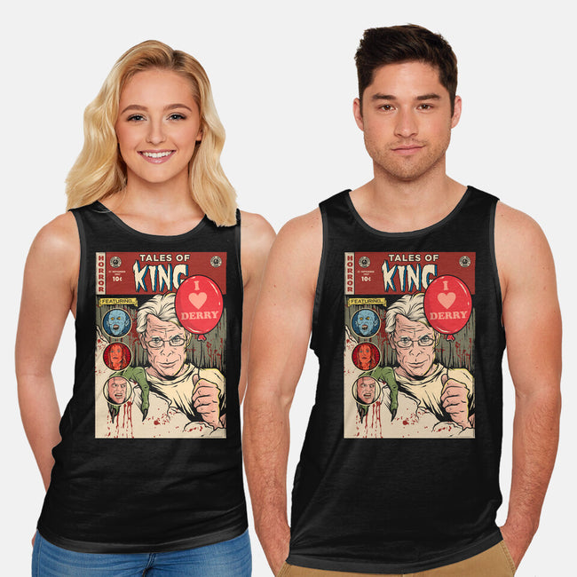 Tales Of King-unisex basic tank-Green Devil