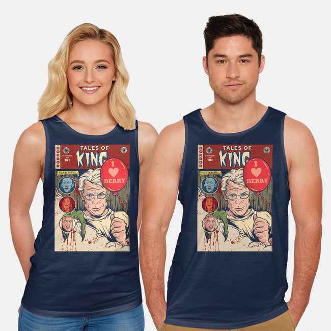 Tales Of King-unisex basic tank-Green Devil