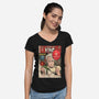 Tales Of King-womens v-neck tee-Green Devil