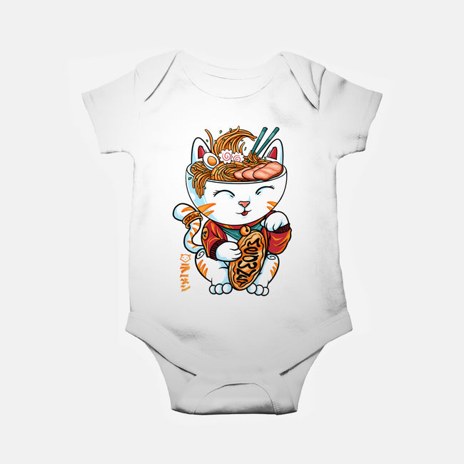 Lucky Noodles-baby basic onesie-spoilerinc